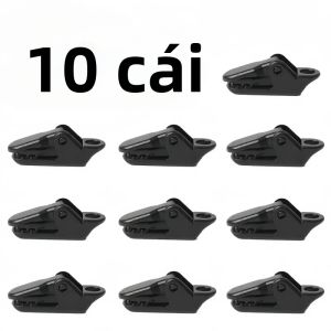 Dây Buộc Che Nắng Bằng Nhựa Chống Gió Hình Cá Sấu Dùng Cho Đi Bộ Đường Dài Ngoài Trời Cắm Trại Phù Hợp Cho Lều 3-4 Người