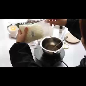 Sáp Đậu Nành Nguyên Chất Chất Tạo Màu Liệu Pháp Hương Thơm Chất Liệu Paraffin Dùng Làm Nến Thủ Công DIY 100G/500g/200g/lon
