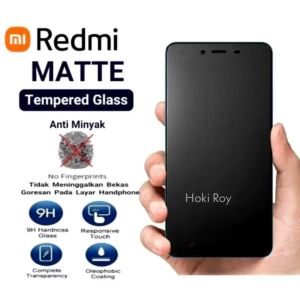 Matte Glass Full Layar Redmi 5 5 Plus 5a 4 4a 4x 3 3 Pro 3s 6 6a 6 Pro 7 7a Pelindung Layar Anti Glare Full Cover