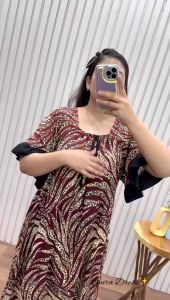 TERBARU DRESS LAURA BAJU SANTAI MATT RAYON PREMIUM JUMBO TERMURAH KOREAN TERLARIS KEKINIAN