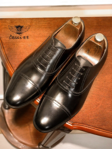 DESAI | Brogue Leather Breathable Oxford Shoes