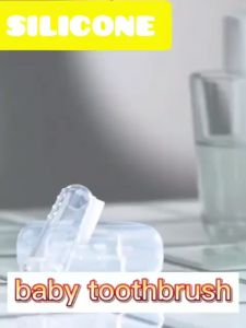 Sikat Gigi Jari Bayi / Sikat Gigi Bayi / Little Baby Silicone Finger Toothbrush / Sikat Jari Gigi Lidah Bayi Silikon / Baby Finger Tooth Brush Silicone / Sikat Mini Perawatan Gigi Bayi