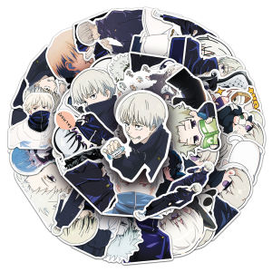 Bandai | Bộ Nhãn Dán Anime Jujutsu Kaisen-10/30/50 Chiếc Inumaki Toge Hoạt Hình Đề Can Chống Nước Graffiti Cho Tủ Lạnh Vali Xe Đạp