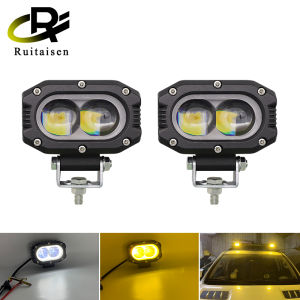 Đèn Chiếu Điểm 6D 20W Đèn LED Làm Việc Đèn Pha Xe Máy Đèn Pha Ô Tô Thông Dụng Cho Xe Máy Xe Tải ATV SUV Phụ Kiện