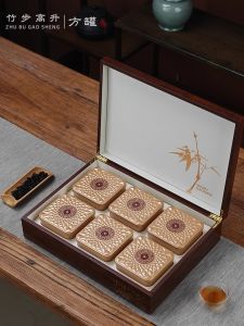 Hộp Trà Gỗ Cao Cấp Rỗng Iron Goddess Tea Box Hộp Quà Tặng Trà Đỏ Lớn Trà Vàng Kế Hoạch Phổ Thông Hộp Đựng Trà Trống