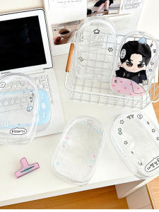 Original Large PVC Zipper Bag Storage Bag 17cm