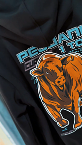 JAKET ZIPPER PETERNAK SAPI LIMOUSIN PEJUANG 1 TON BIG SIZE JUMBO JAKET PETERNAK MUDA INDONESIA