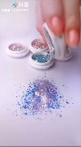 กลิตเตอร์กากเพชรตกแต่งเล็บ งานประดิษฐ์ DIY