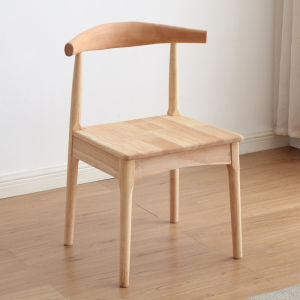 MU FENG ZHI NAN | Solid Wood Dining Chair For Small Spaces