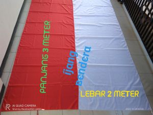 BENDERA MERAH PUTIH JUMBO UKURAN 3 METER X 2 METER