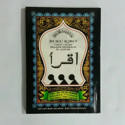 Buku IQRO Bendel Kecil/BUKU IQRO KECIL CARA CEPAT BELAJAR MEMBACA AL QURAN