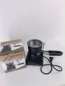 เตาถ่านไฟฟา ถาดที่ถอดออกและมีร่างกายเป็นเตาเผา เป็นเครื่องทำความร้อนและเตาถ่านสไตล์เกาหลี ที่เป็นเรื่องที่น่าสนใจในการเติมเต็มอากาศ เตาหมูกะทะ และมีเตาถ่านได้มากเก็บความร้อนมากขึ้น ใส่ถ่านตามที่กลางไป