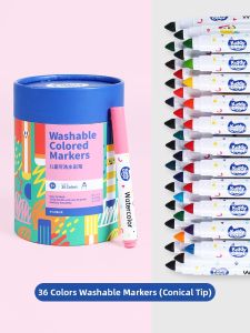 KIDDYCOLOR | Washable Safe Childrens Watercolor Pens