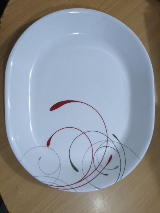 Corelle Livingware Splendor 12.25" Serving Platter Vitrelle Glass🇱🇷