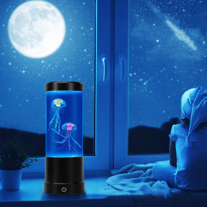 7Color Changing Jellyfish Lamp Usb Battery Powered Table Night Light ChildrenS Gift Home Bedroom Decor Boys Girls Birthday Gift