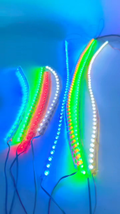 PVC 24CM 48CM ไฟเส้น สำหรับ รถมอเตอร์ไซค์ทุกรุ่น ไฟเส้นแต่งอย่างดี สามารถดัดได้ งานซิลิโคน อย่างดี