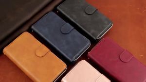 Zipper Leather Wallet Case ForSamsung Galaxy S26 Ultra S25 Fe Edge Plus S24 S23 S22 S26U S25U S24U Card Slot Phone Case Bag