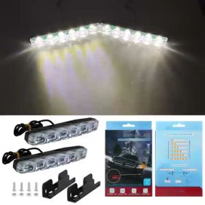 1 pair motorcycle car fog driving fog driving lights headlights white yellow LED83 LED84