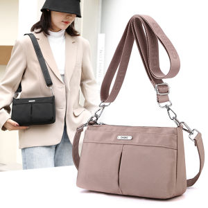 New 2025 Ladies Small Crossbody Bag Oxford Cloth Canvas Fashionable Single Shoulder Bag Versatile Womens Handbag High Quality