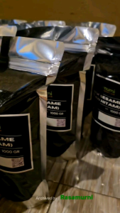 WIJEN HITAM (BLACK SESAME) PURE 500 GR