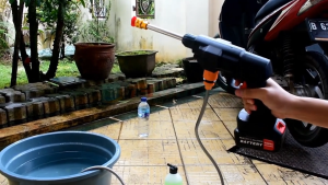 COD SONGXIA Alat Cuci Motor Semprot Dan Mobil Tekanan Tinggi Portable Steam Motor Yang Di Charge - YH24