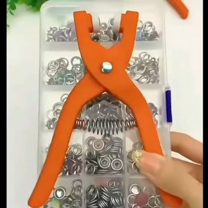Tang Pengencang Kancing Snap Untuk Peralatan Menjahit Set Tang Pengikat with Button 50 PCS