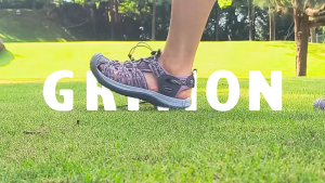 GRITION Women Sandal Breathable Comfortable Closed Toe Outdoor Hiking Walking Arch-support Sandal