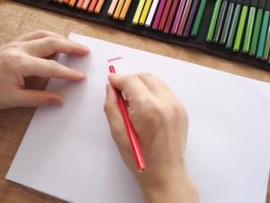 72สี3.0แกนสีหยาบ Hex Oiliness ดินสอสีแบบพกพาถุงผ้าชุดภาพวาดกลางแจ้งอุปกรณ์ศิลปะสำหรับนักเรียน