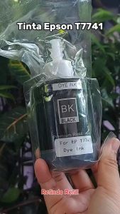 Tinta Refill Botol Epson 774 T774 T7741 Black Printer M100 M200 L605