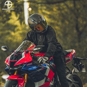 ALIEN SNAIL | Alien Snail Motorcycle Riding Suit Breathable Mesh Off-Road Commuter Racing Gear Anti-Fall Motorcycle Armor For Men Summer