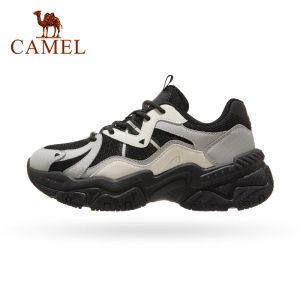 Cameljeans Sports Sneakers for Women Retro Breathable Comfortable Thick-soled Womens Shoes