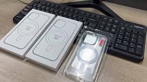 Ốp Lưng Từ Tính Trong Suốt Cho iPhone Pro Max Magsafe Chống Sốc Tương Thích Với Các Mẫu 17 Air 18 16 15 14 13 12 11