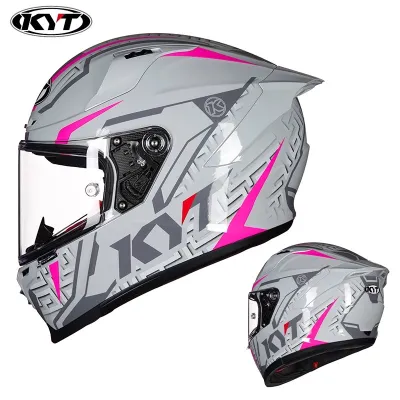 KYT | Universal All-Weather Full Face Motorcycle Helmet with Tail