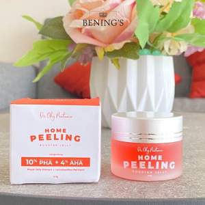 Glowing Home Peeling BOOSTER Red JELLY Benings Skincare By dr. Oky Pratama BPOM