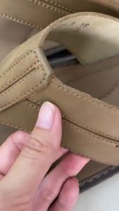 Sandal Jepit Bata Kulit  Pria 0riginal Cowok Dewasa Kekinian Model Terbaru - GRATIS ONGKIR