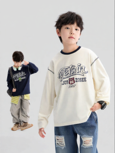 zosee | Áo Thun Tay Dài Bé Trai Cotton Cho Mùa Xuân và Thu Loại A