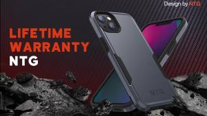 NTG Military Shockproof iPhone 12 Case [2 Layer Structure][Military Grade Anti-Drop] Hard Slim iPhone 12 Phone Case Shockproof Phone Case for iPhone 12 (6.1 inch) Cobalt Blue