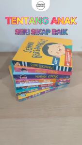 TENTANG ANAK Boardbook Buku Cerita Anak Board Book Seri Sikap Baik Sehari Bersamaku Menjadi Kakak / BANDUNG