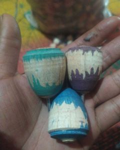 Mainan Tradisional Panggal Kayu / Mainan Tradisional Nusantara Gangsing Kayu (Grosir)