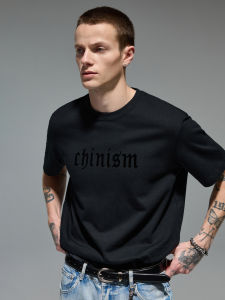 CHINISM | Heavyweight Drape Cotton short sleeve T-shirt