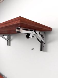 1Pcs Multiple Sizes Triangle Folding Angle Bracket Heavy Support Adjustable Wall Shelves Mounted Table Shelves Home Hardware