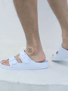 Sandal Cowok Slide Kekinian Sendal Korean Style Pria Slip On Keren
