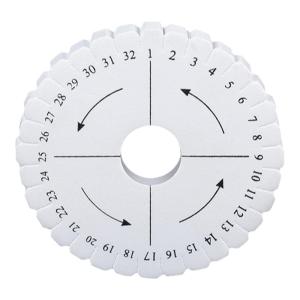 Handmade DIY round Disk Winder Bracelet String Weaving Tool Material Hand Chain Cord Fastening Frame Winder Device