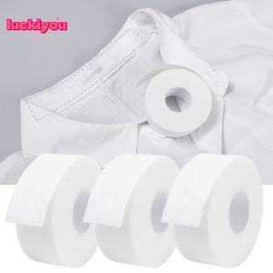 【Luckiyou】Disposable Non-woven Breathable Self-Adhesive Sweat Pads White T-shirt Collar Hat Anti-perspiration Pad Anti-dirty Absorbent Stickers