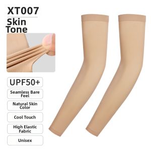 PGM GOLF | Skin Tone Sun Protection Ice Arm Sleeves for Outdoor Cycling High Elasticity