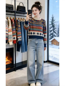 Shalldoer | Áo Sweater Cổ Tròn Độc Đáo Elegance