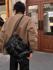 Street Large Capacity Tote Crossbody Bag