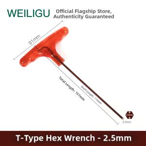 weiligu | Extended T-Handle Hex Key Screwdriver S2 Steel