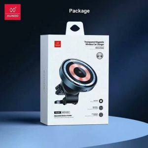 XDCH-O53 2in1 Transparent Magnetic Wireless Car Charger