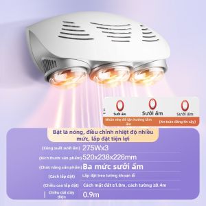 Bull | Đèn Sưởi Nhà Tắm Hơi Nóng